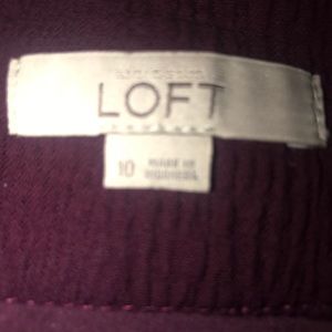 LOFT Skirts - Loft purple pocket skirt LOFT Skirts - Loft purple pocket skirt